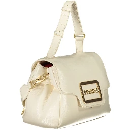 Beige Polyethylene Handbag