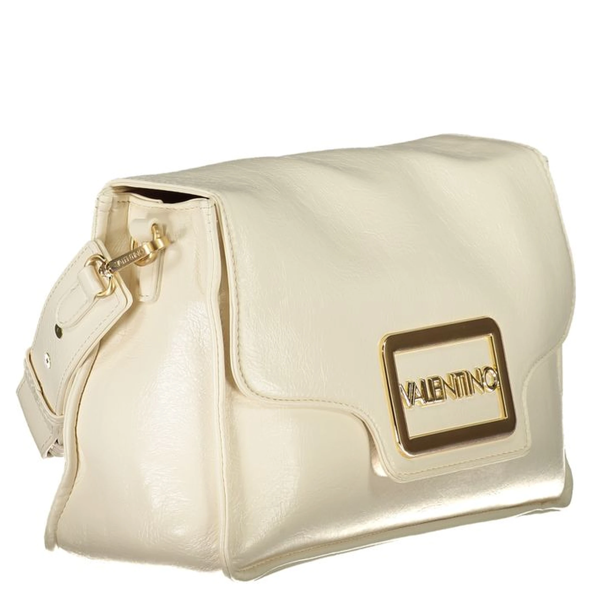 Beige Polyethylene Handbag