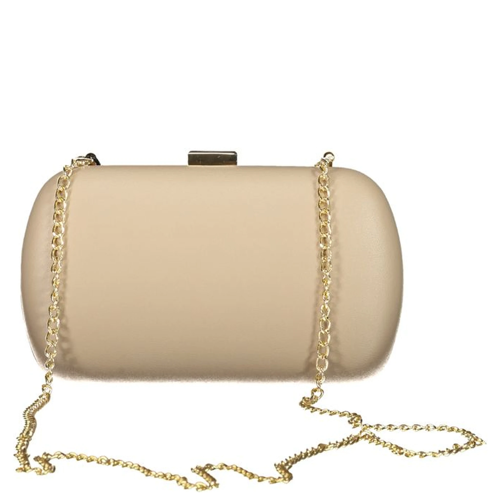 Beige Polyethylene Handbag