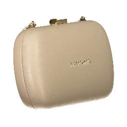 Beige Polyethylene Handbag