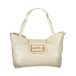 Beige Polyethylene Handbag