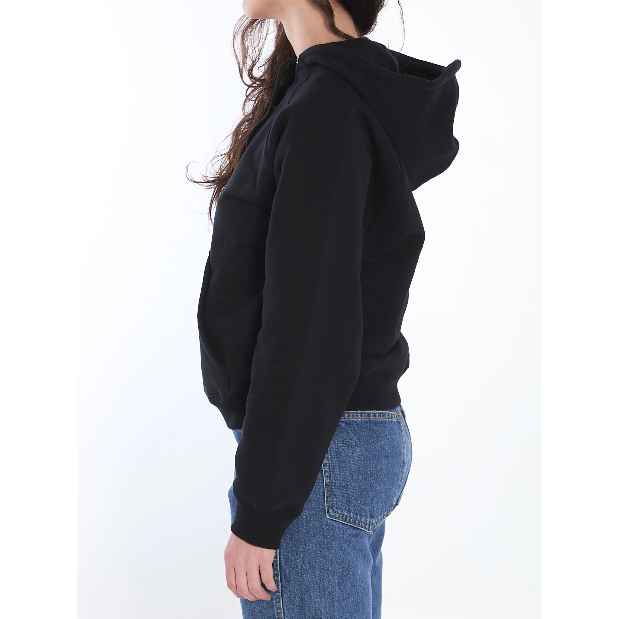 Hoodie with snake detail