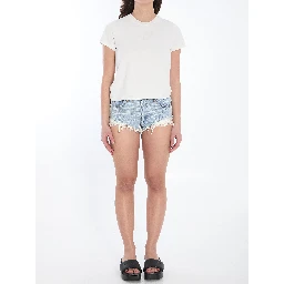 Cropped t-shirt with logo