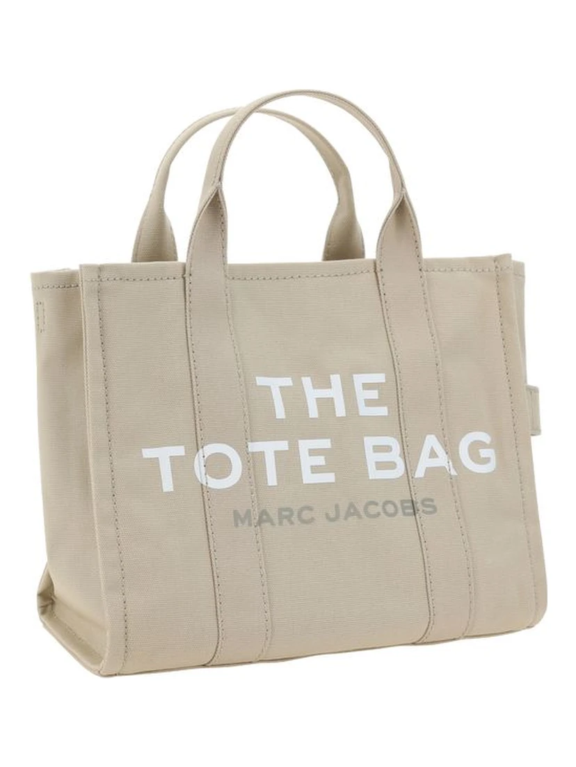 Beige Cotton Handbag