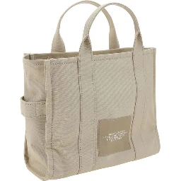 Beige Cotton Handbag