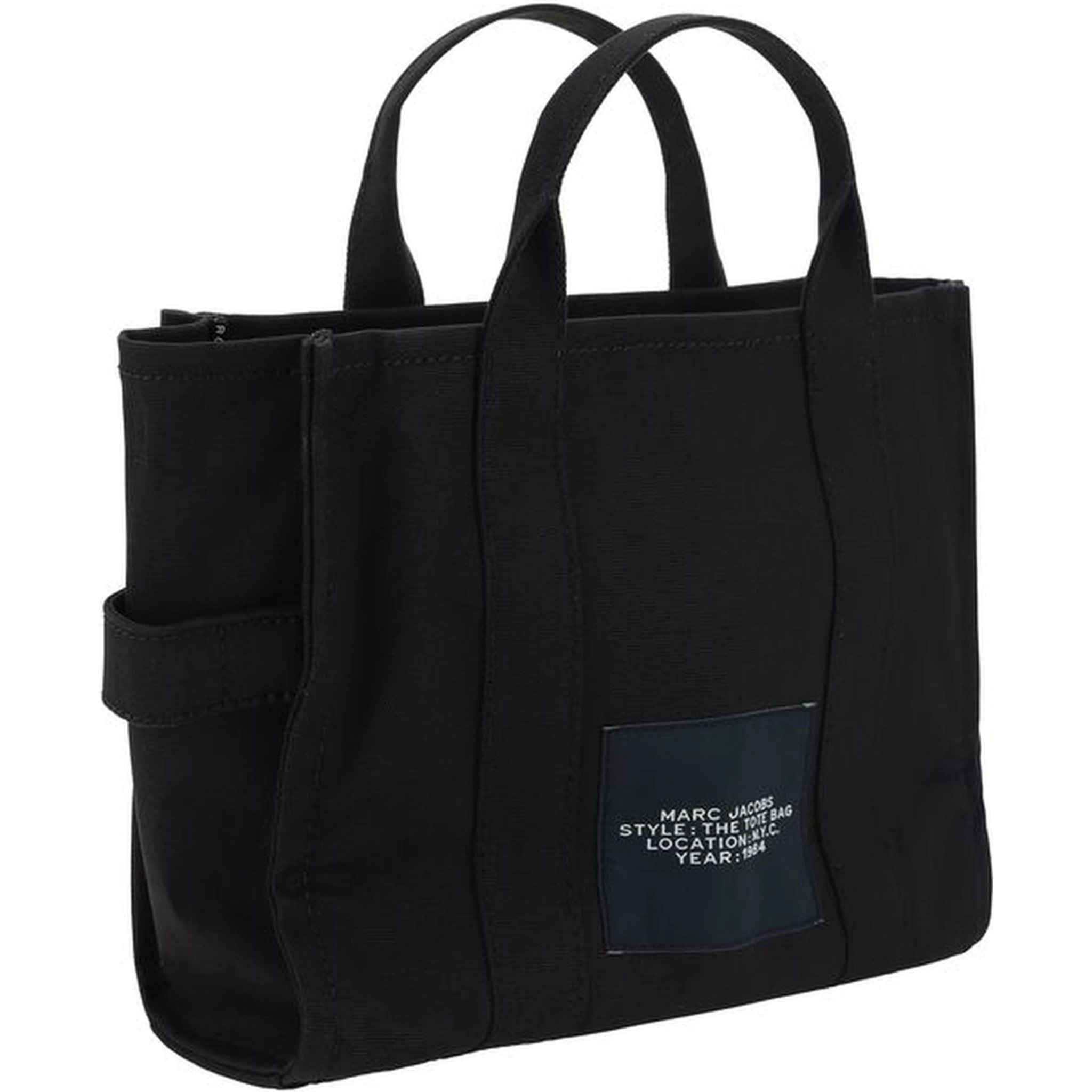 Black Cotton Handbag