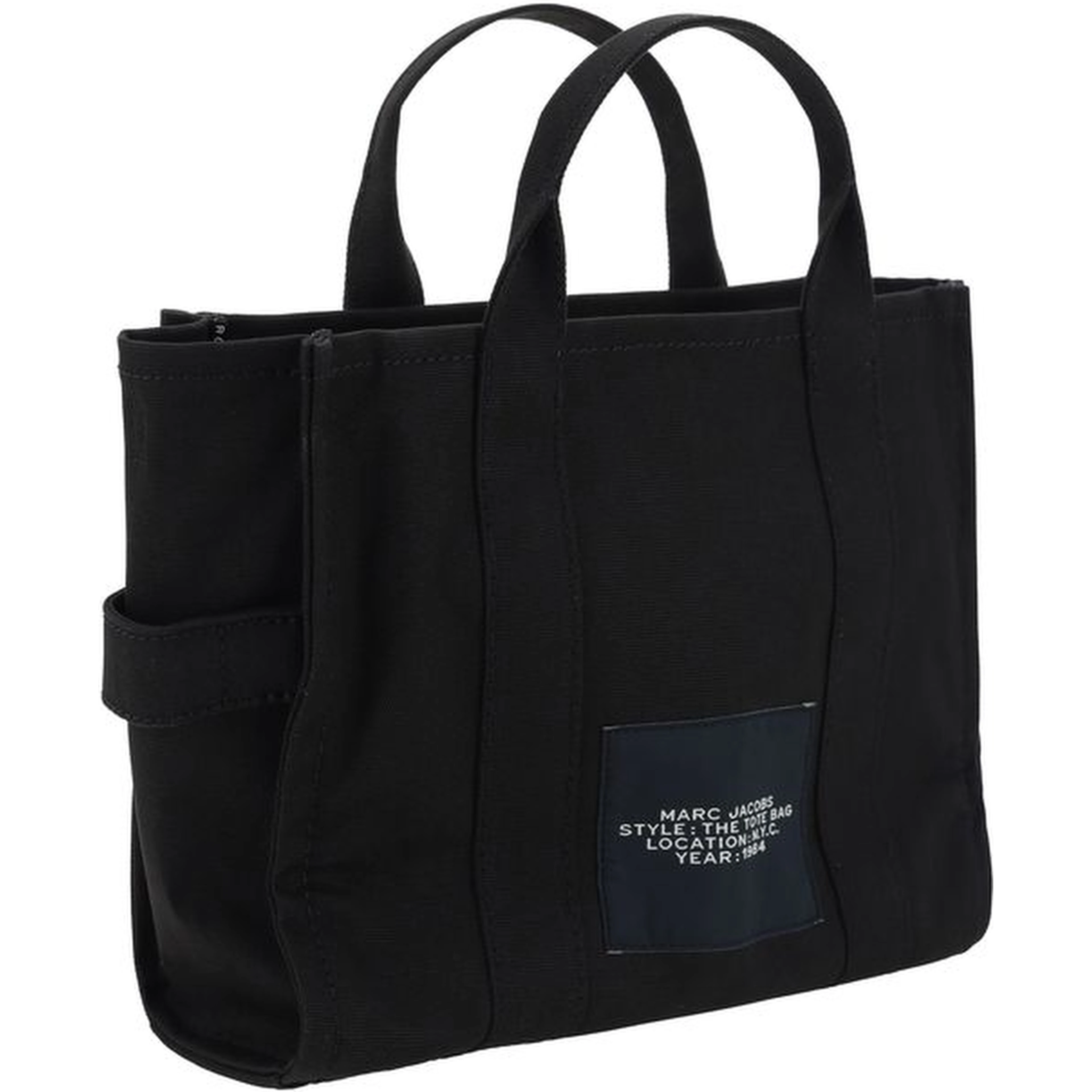 Black Cotton Handbag