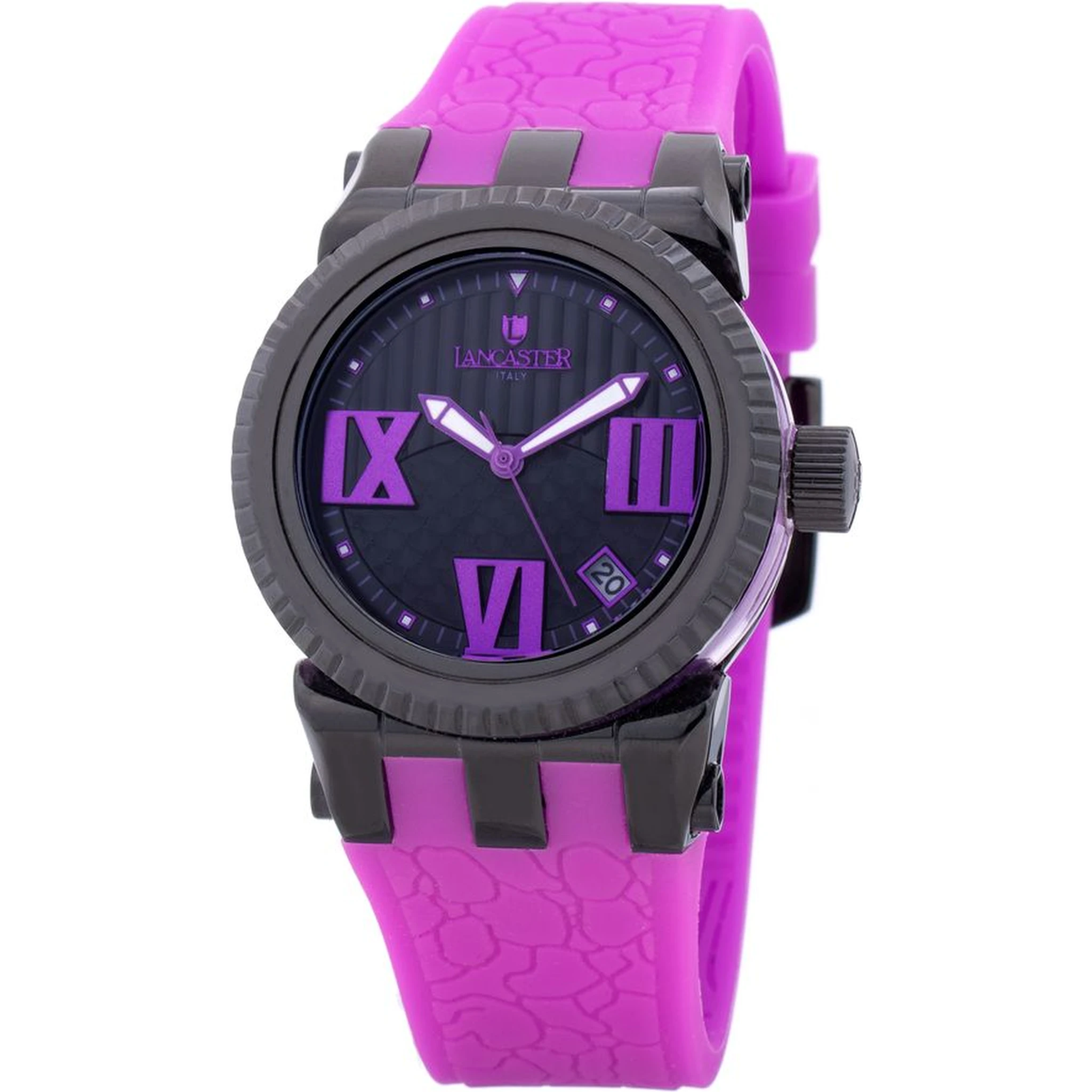 Purple Synthetic Bracelet Watch