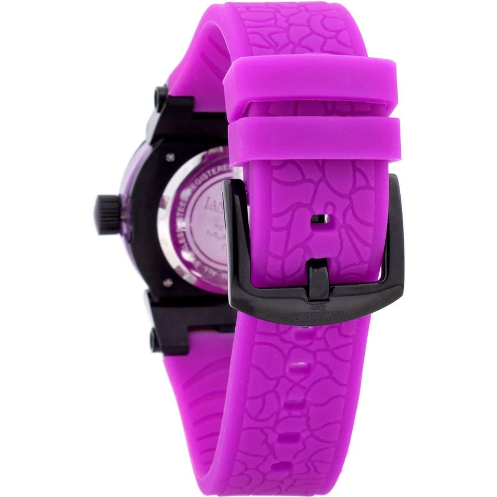 Purple Synthetic Bracelet Watch