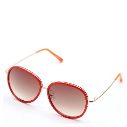 Red Metal Sunglasses