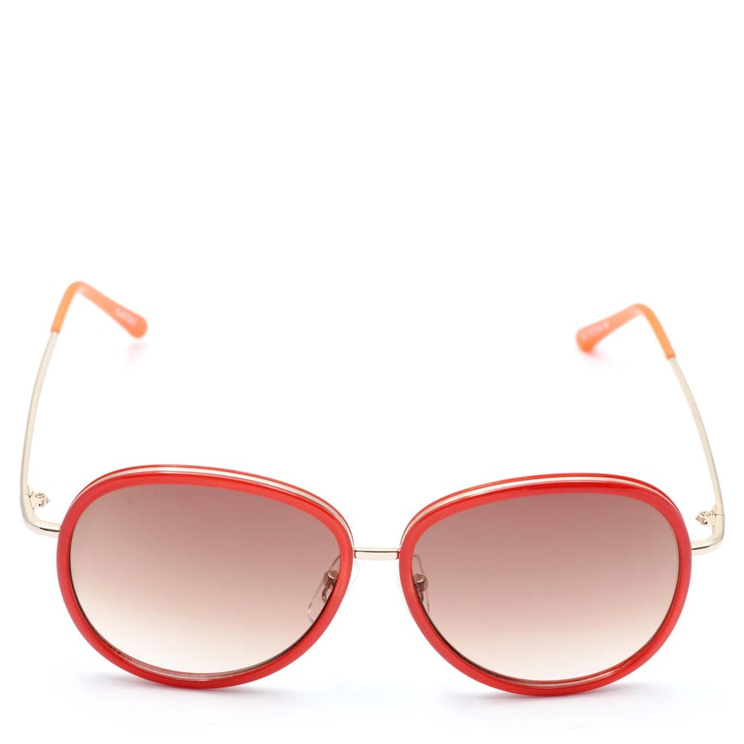 Red Metal Sunglasses