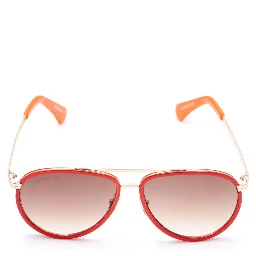 Red Metal Sunglasses