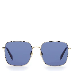 Bicolor Metal Sunglasses