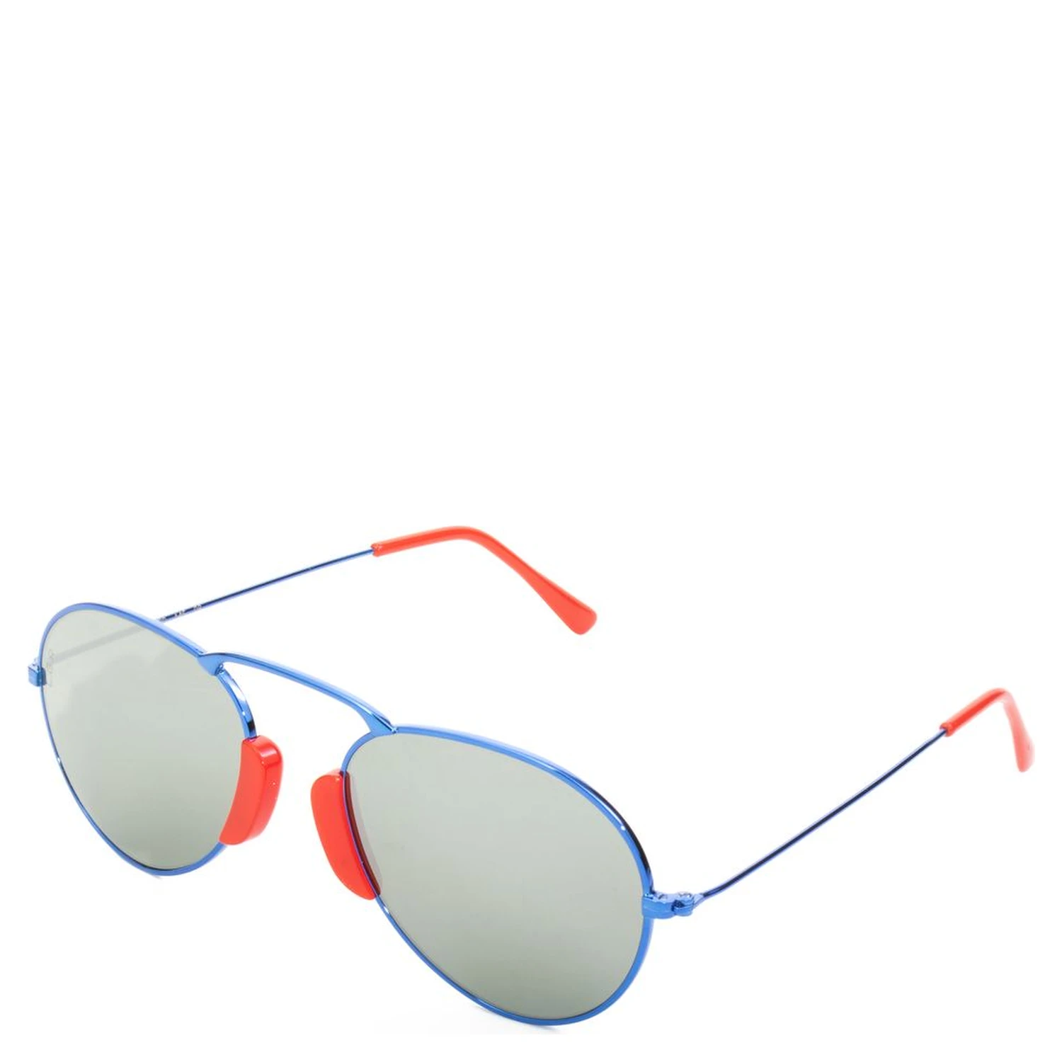 Blue Metal Sunglasses