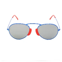 Blue Metal Sunglasses