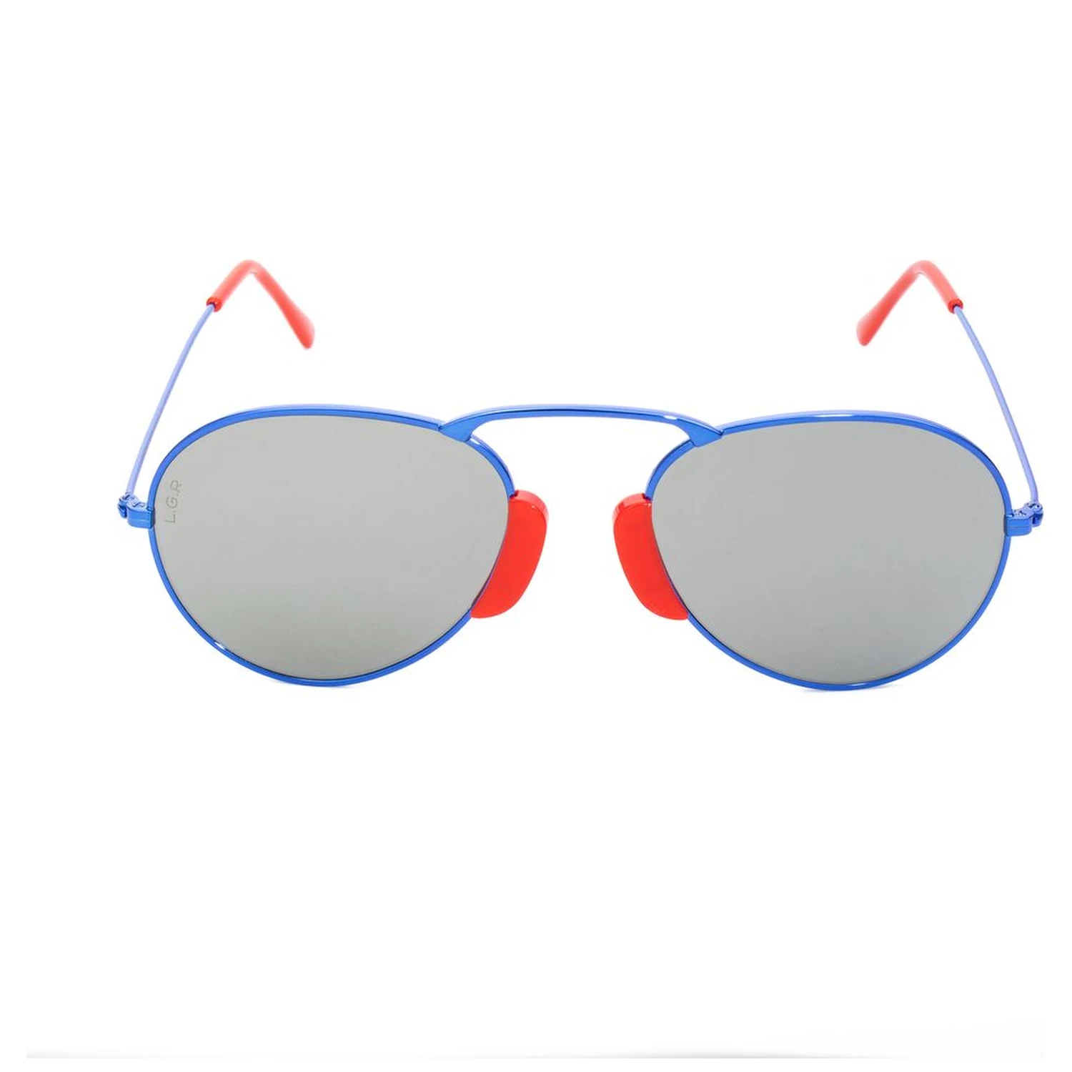 Blue Metal Sunglasses