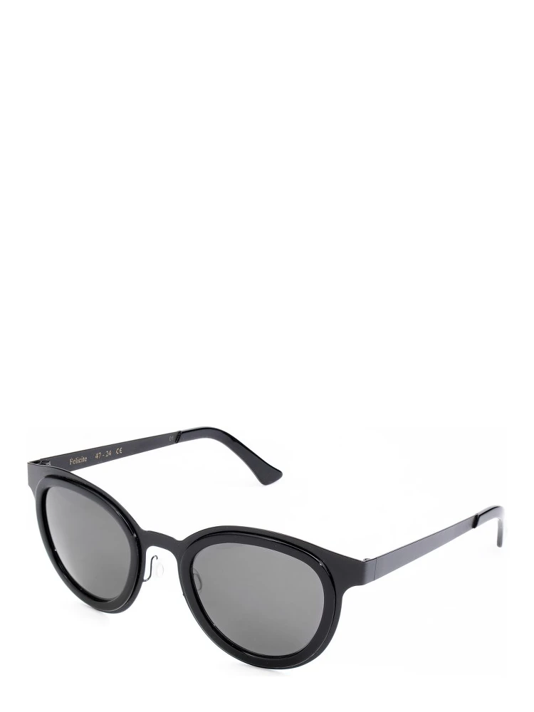 Black Stainless Steel Sunglasses