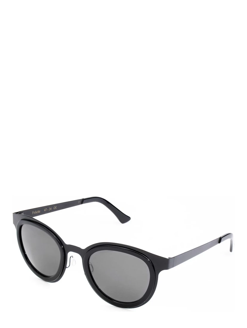 Black Stainless Steel Sunglasses