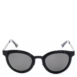 Black Stainless Steel Sunglasses