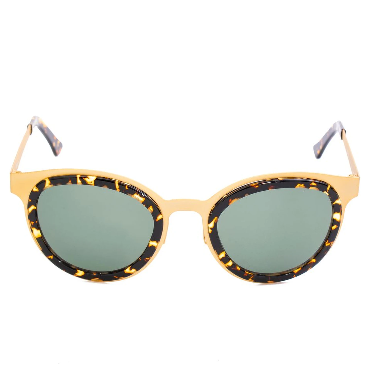 Gold Stainless Steel Sunglasses