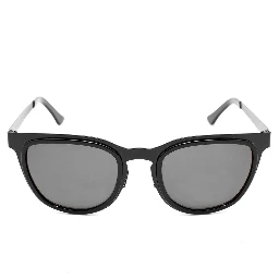 Black Stainless Steel Sunglasses