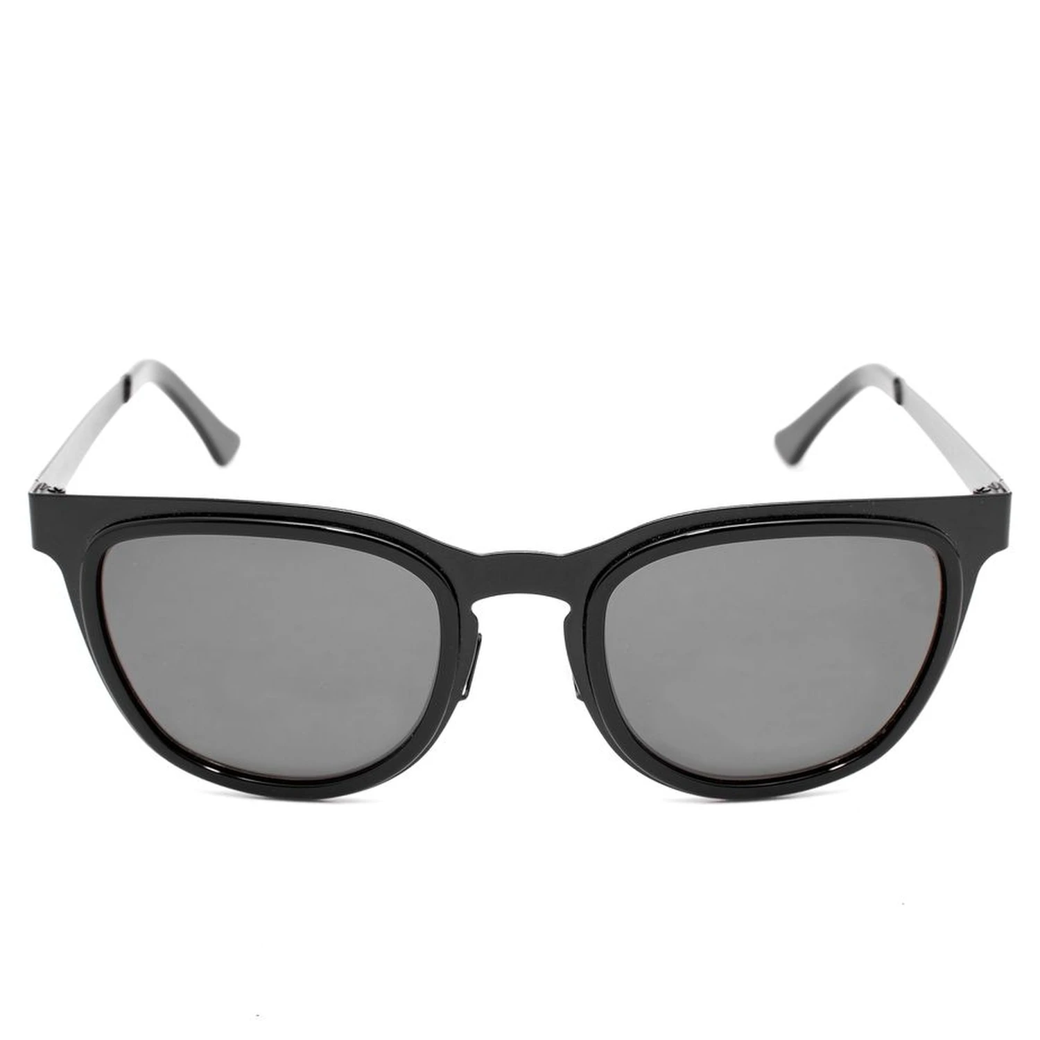 Black Stainless Steel Sunglasses