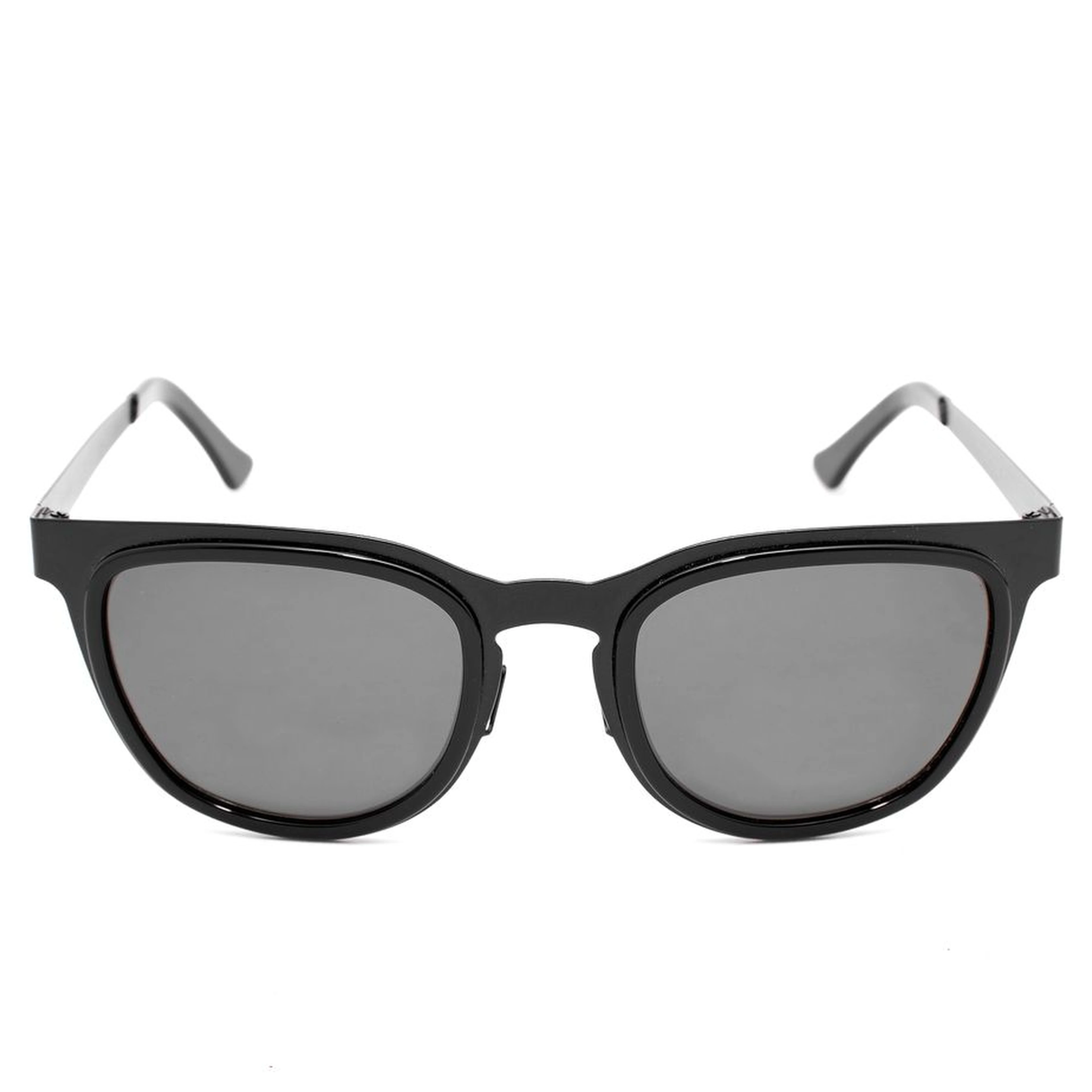 Black Stainless Steel Sunglasses