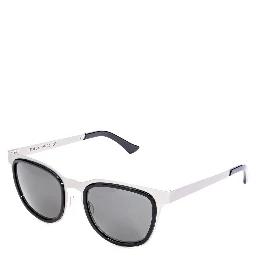 Gray Stainless Steel Sunglasses