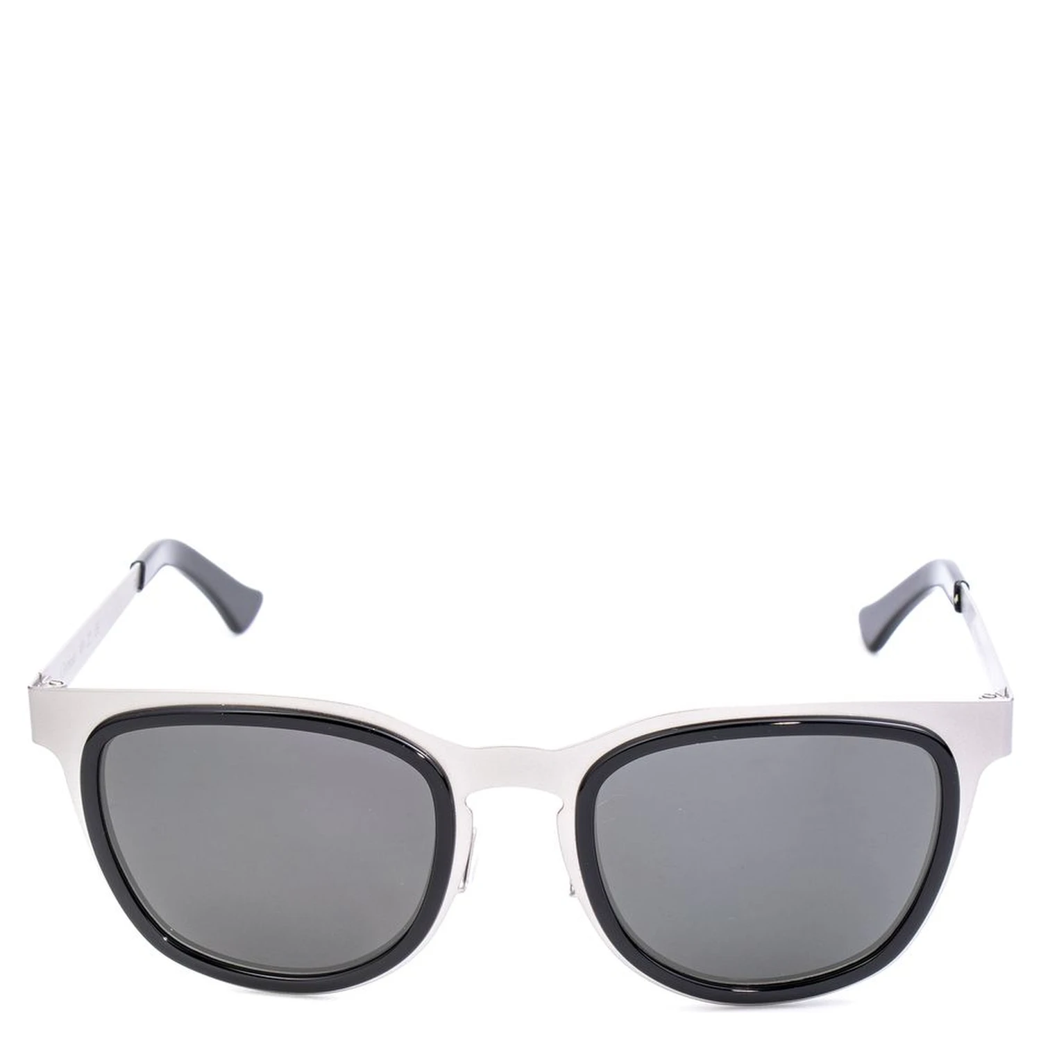 Gray Stainless Steel Sunglasses