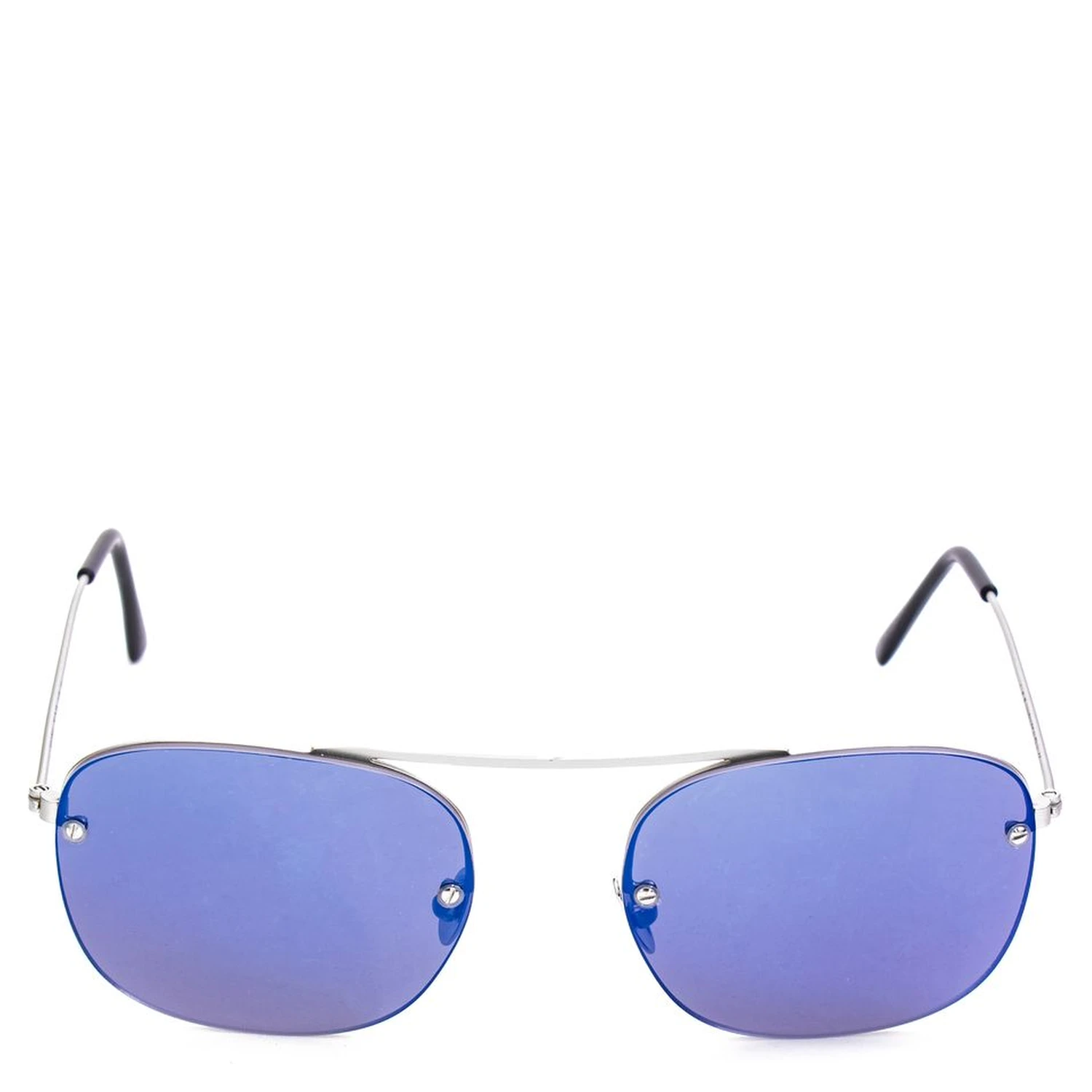 Silver Stainless Steel Sunglasses