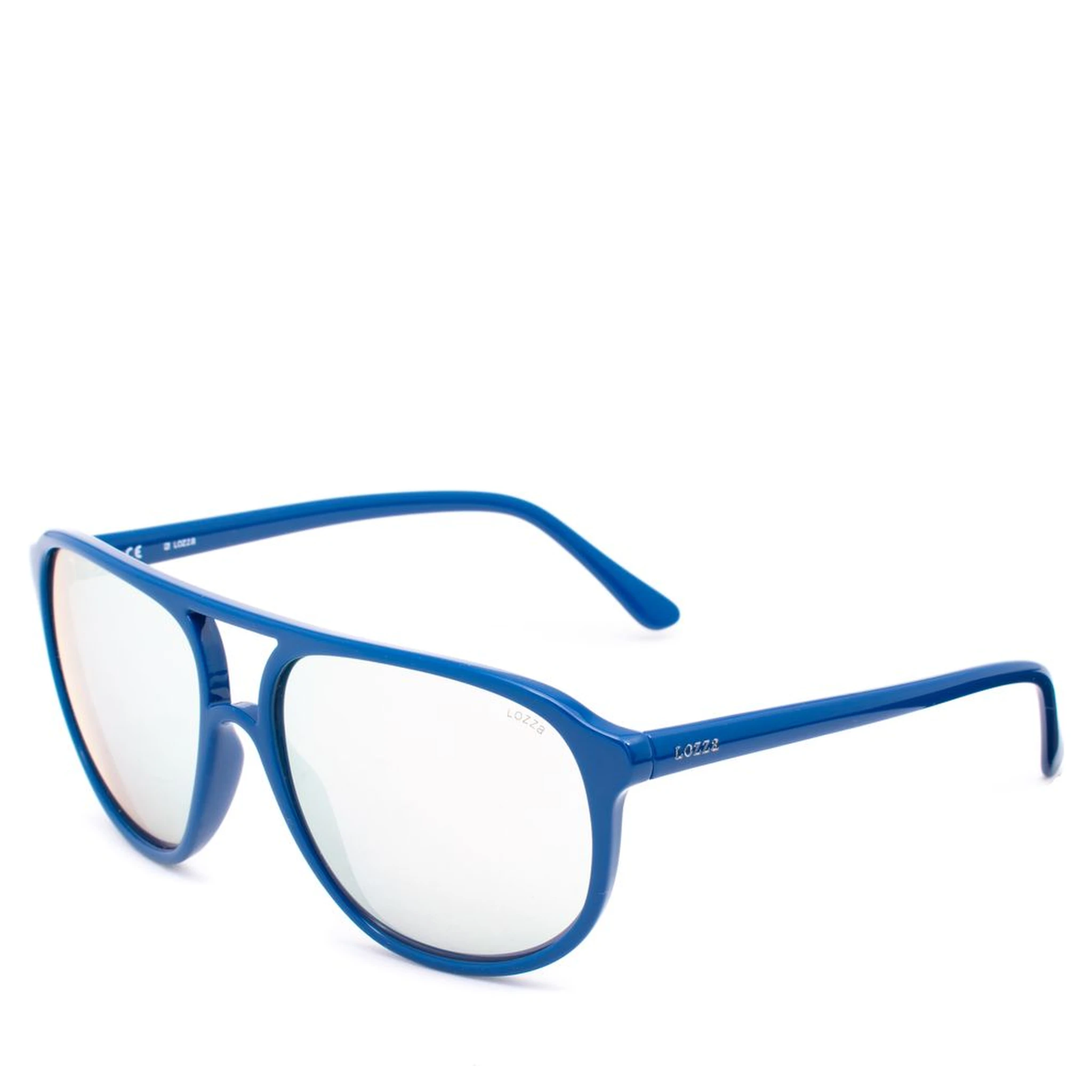 Blue Injected Sunglasses