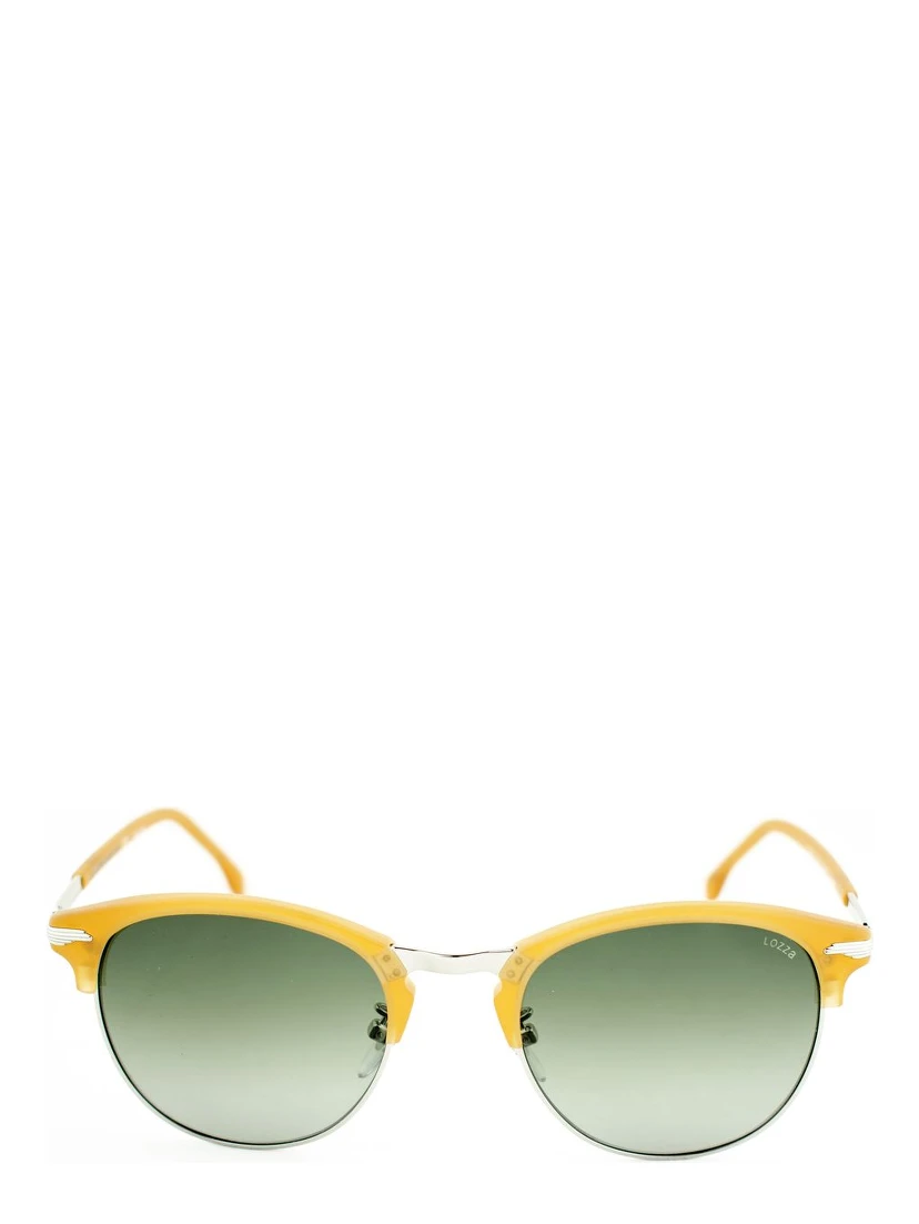 Brown Metal Sunglasses