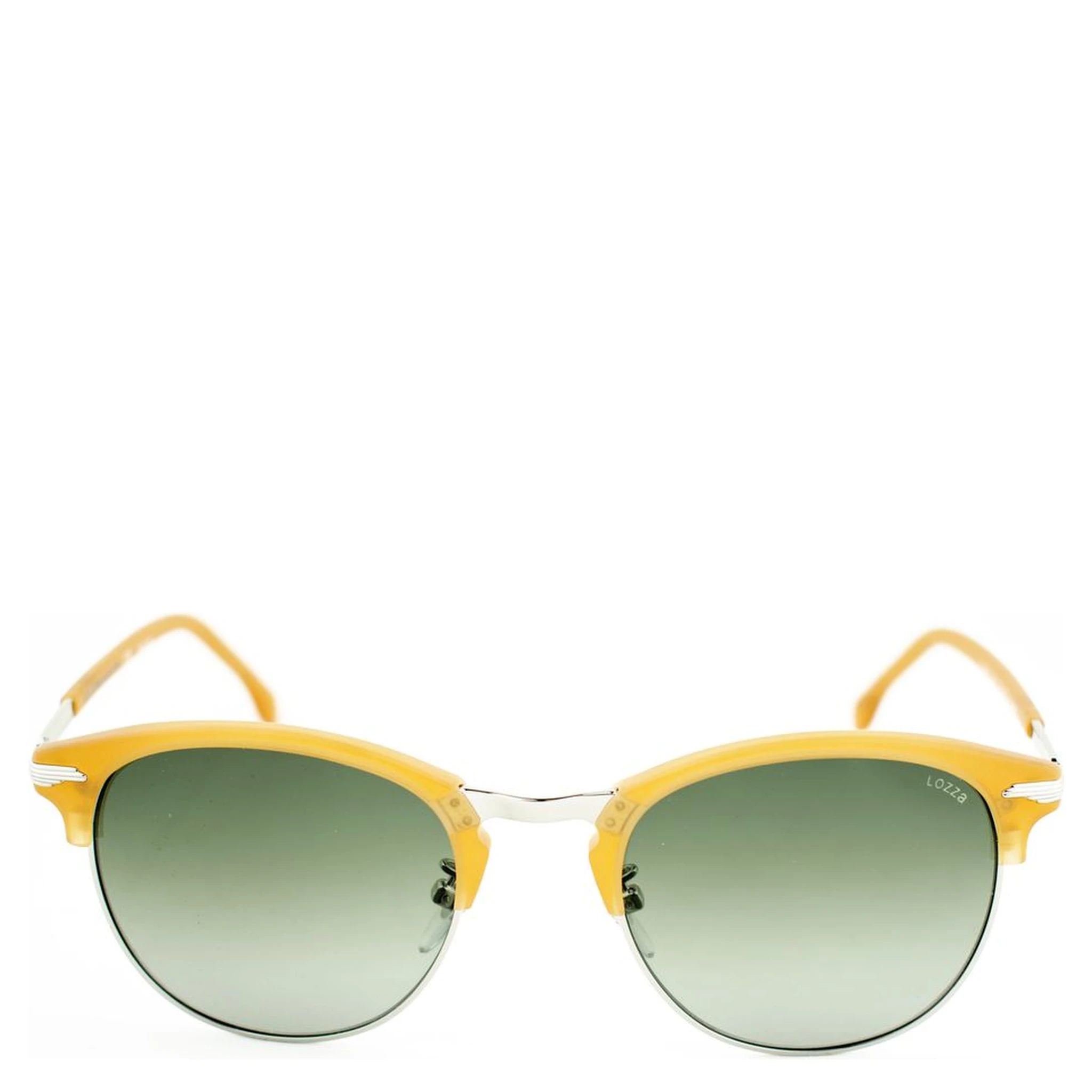 Brown Metal Sunglasses