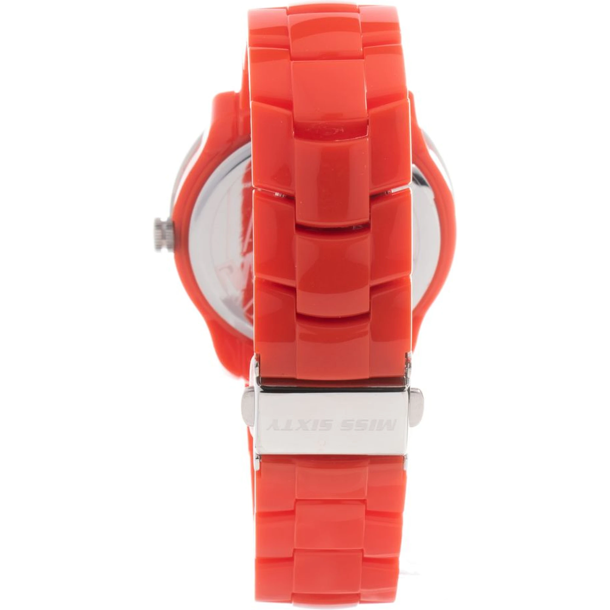 Red Polyethylene Dress Watch