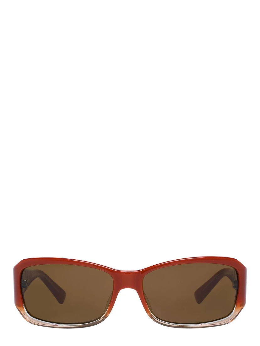Orange Plastic Sunglasses