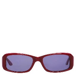 Red Plastic Sunglasses