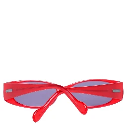 Red Plastic Sunglasses
