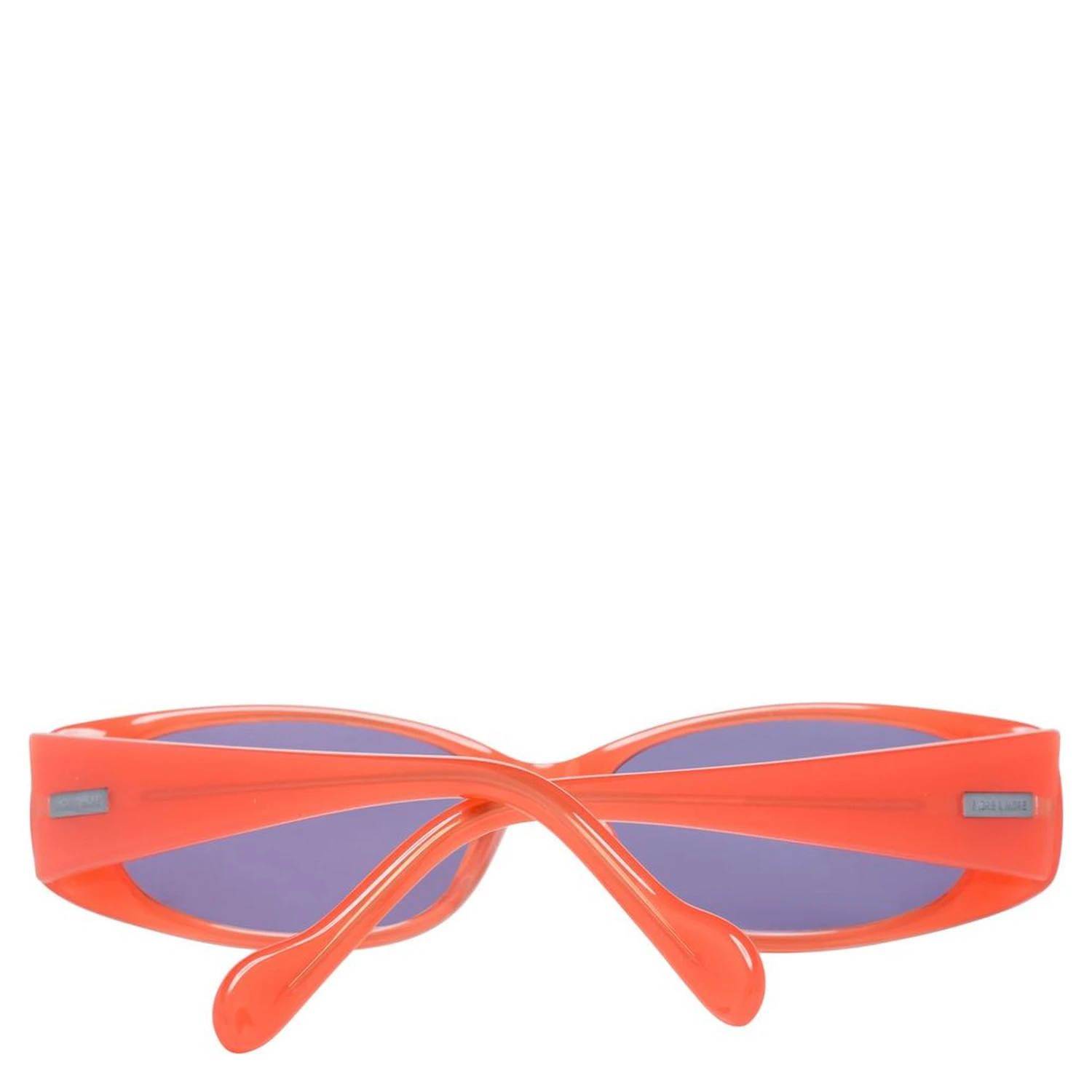 Orange Plastic Sunglasses