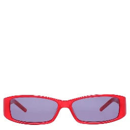 Red Plastic Sunglasses