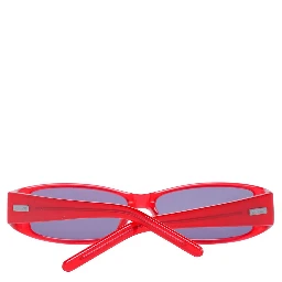 Red Plastic Sunglasses