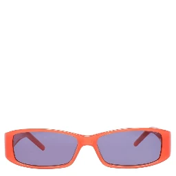 Orange Plastic Sunglasses