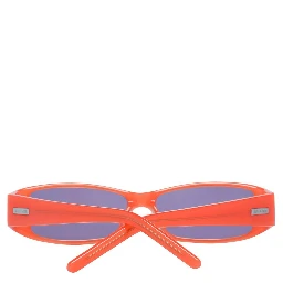 Orange Plastic Sunglasses