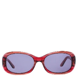 Red Plastic Sunglasses