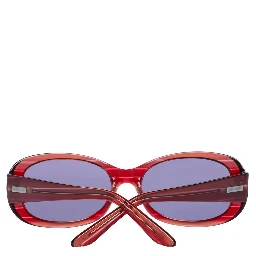 Red Plastic Sunglasses