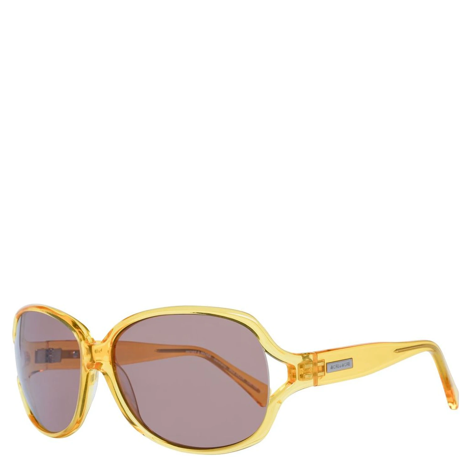 Yellow Plastic Sunglasses