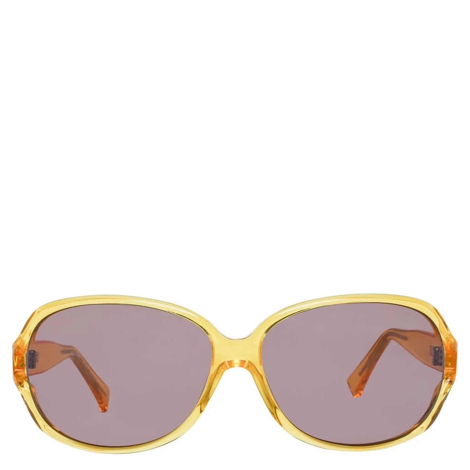 Yellow Plastic Sunglasses