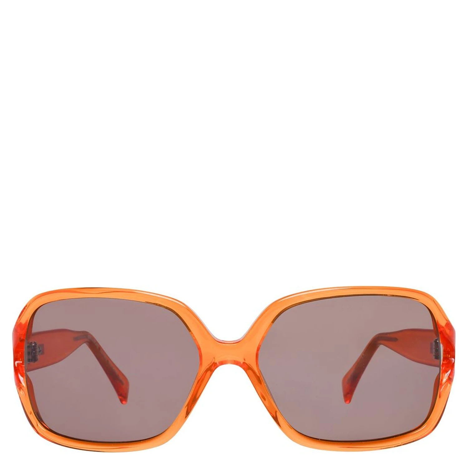 Orange Plastic Sunglasses