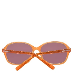 Orange Plastic Sunglasses