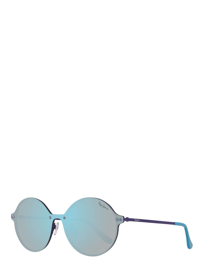 Blue Metal Sunglasses