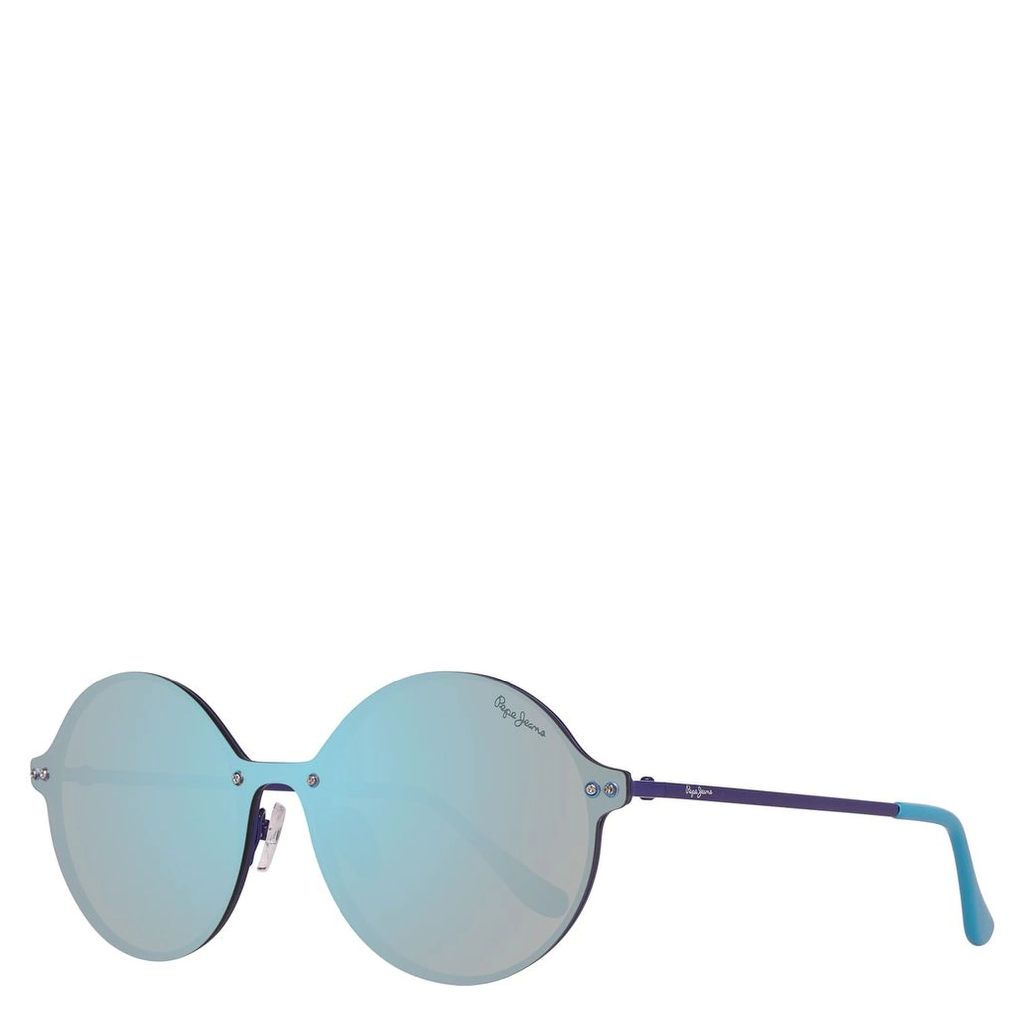 Blue Metal Sunglasses